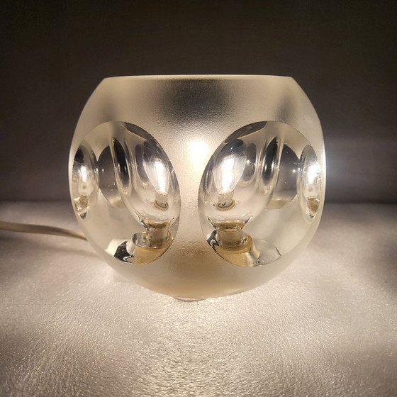 Image 1 of Lampe a Poser Glaçons à Facettes, Peill en Putzler, jaren 1960 en 70