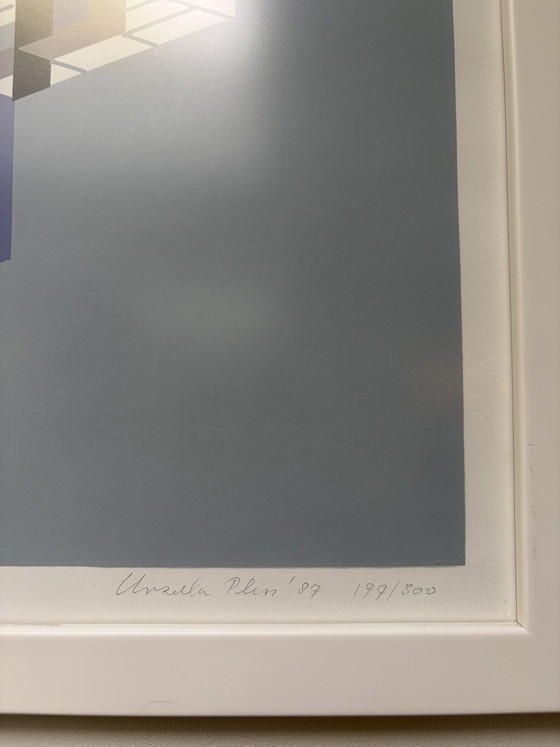 Image 1 of Zeefdruk Geometrie (1987) van Ursula Pless