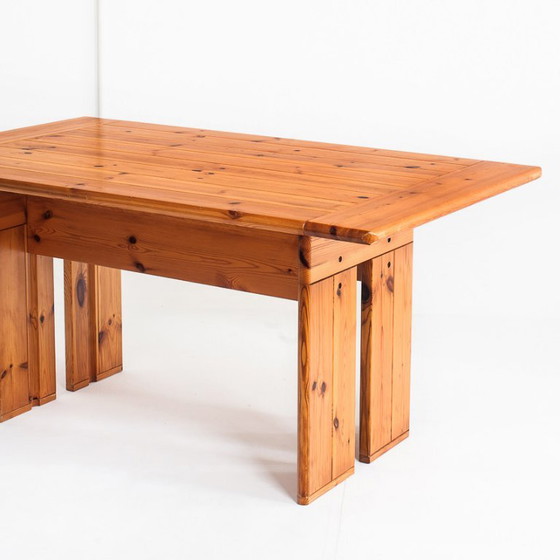 Vintage Table and Chairs Designed by Silvio Coppola for Fratelli Montina – Dining set, Wood (photo 6 of 14)