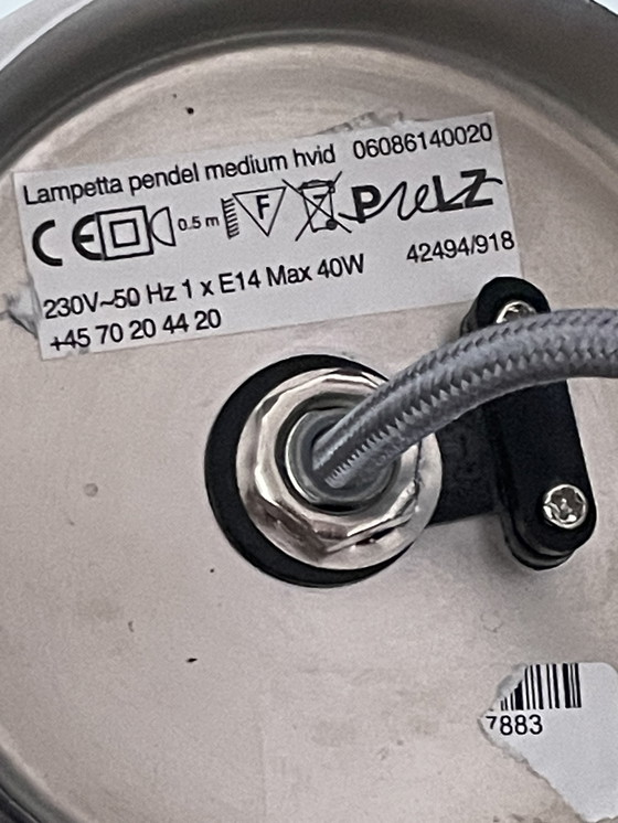 Image 1 of Lampada a sospensione Lampetta Herstal originale. Media