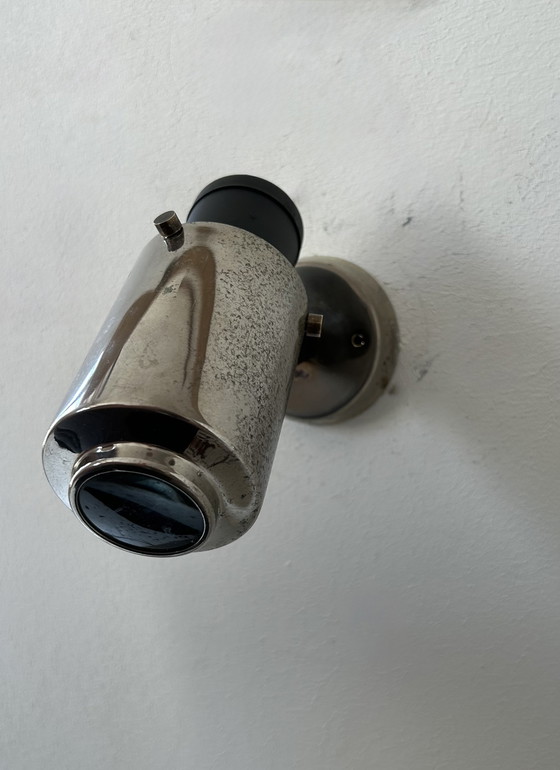 Image 1 of Coppia di applique vintage Zodiac Jacques Biny, cromo, Francia 1960