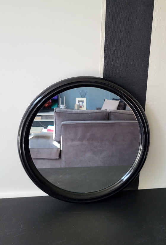 Image 1 of Vintage Tiger mirror black 1970s.