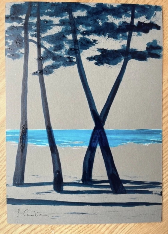 Image 1 of Artist's sketch 21x15cm
