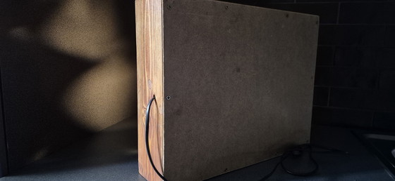 Image 1 of Luce d'atmosfera in ceramica fatta a mano con pipistrelli