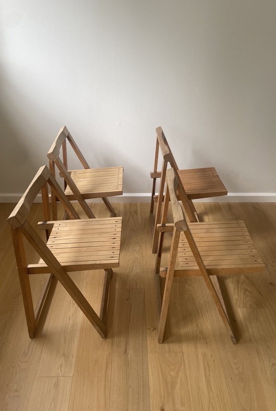 Image 1 of 4x Aldo Jacober Trieste Chairs