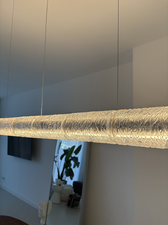 Image 1 of Flos Luce Orizzontale style | Lampada a sospensione LED in vetro di design