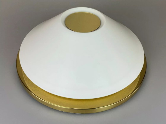 Image 1 of Années 70 Peill & Putzler Plafonnier Verre Space Design Lampe 70s