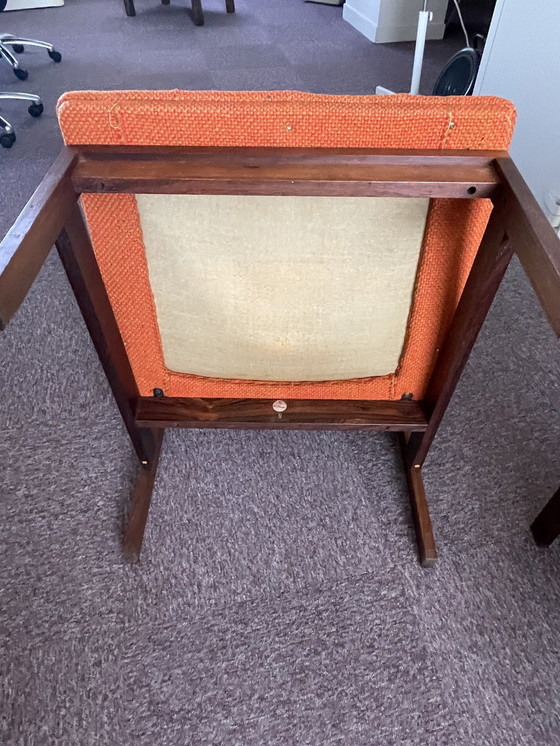 Image 1 of Pair of Teak Armchairs by Ole Gjerlov-Knudsen & Torben Lind