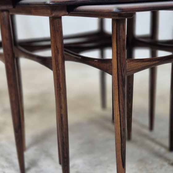 Image 1 of Poul Hundevad, Mimiset danois vintage en palissandre des années 1960