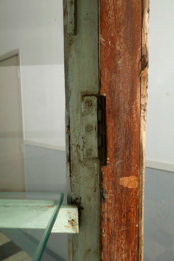 Image 1 of Vintage Vitrine wood 