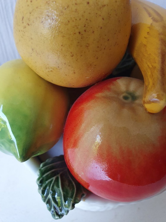 Image 1 of Vintage keramiek fruittoren - jaren '50-80