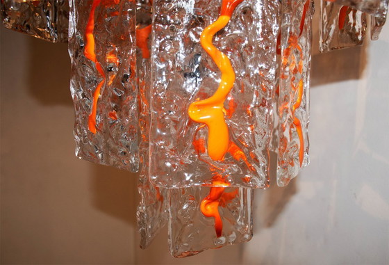 Image 1 of Rare Carlo Nason chandelier for A.V. Mazzega, 1960s
