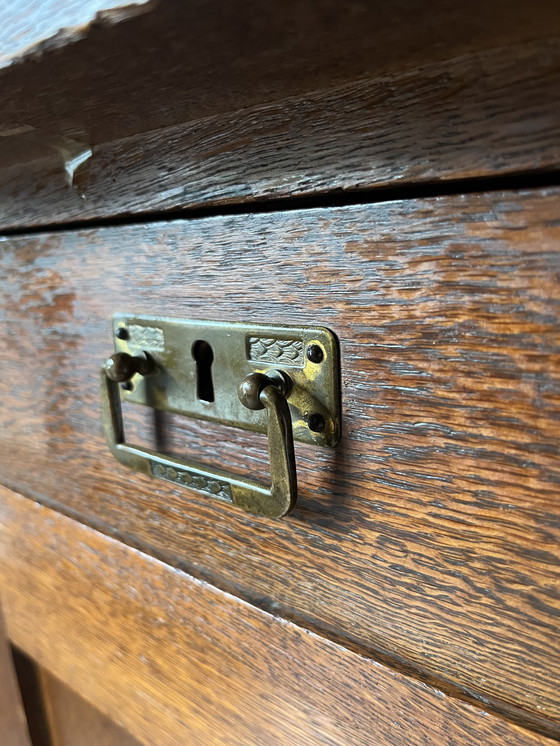 Image 1 of Buffetkast Jaren 20-30 / Amsterdamse School - Art Deco