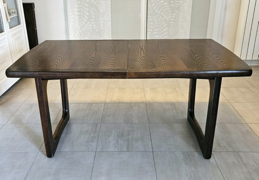 Large extendable vintage dining table 155–235 cm – 1970s design