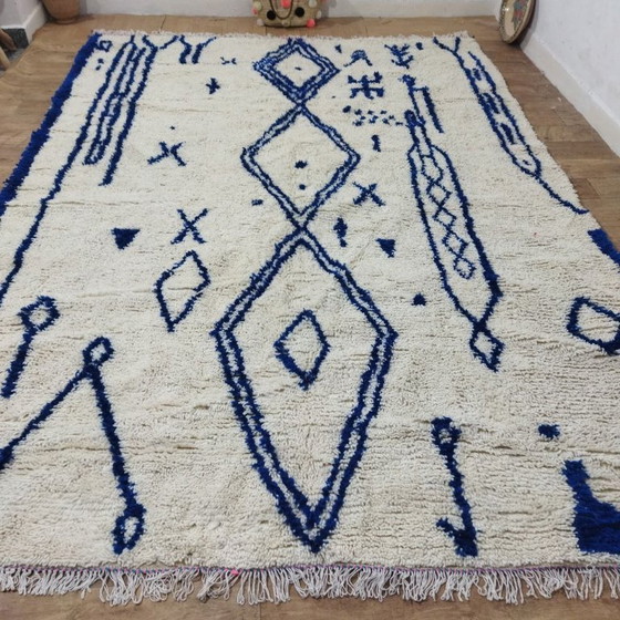 Image 1 of Auténtica alfombra bereber marroquí de lana 344 x 240 cm / Authentiek Marokkaans Berbertapijt 344 x 240 cm