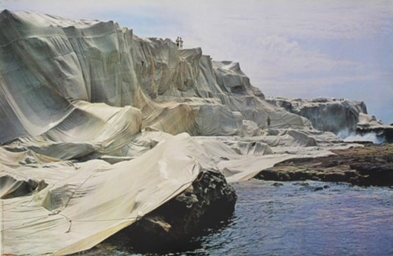 Image 1 of Christo---Wrapped Coast Australia de 1991