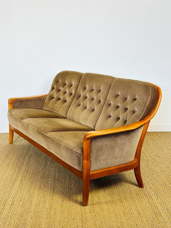 Image 1 of Vintage Scandinavian Three-Seater Sofa, 1960