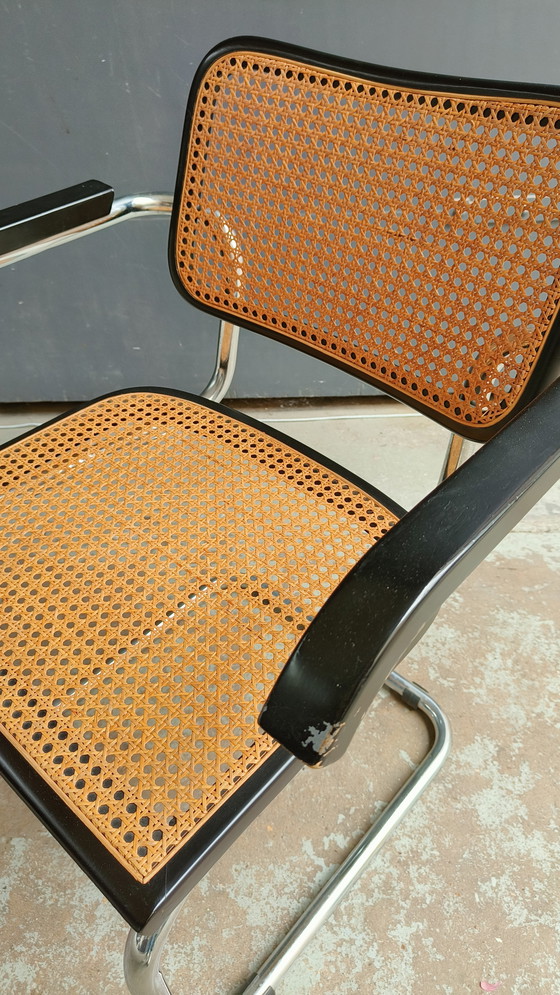 Image 1 of Marcel Breuer s64 silla en el estilo de Cesca Thonet knoll