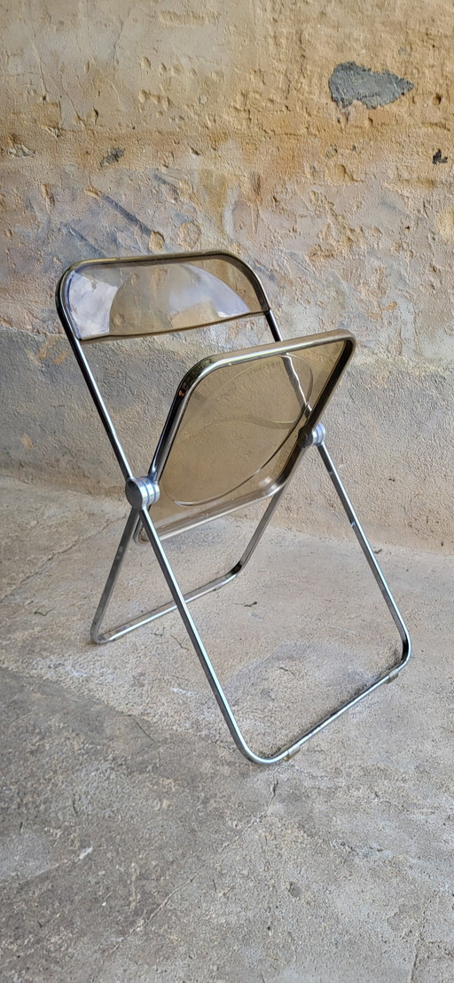 PLIA chair by Giancarlo Piretti for Castelli Italy 70s