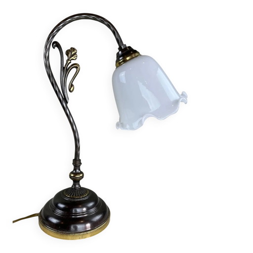 Antike Tulpenlampe