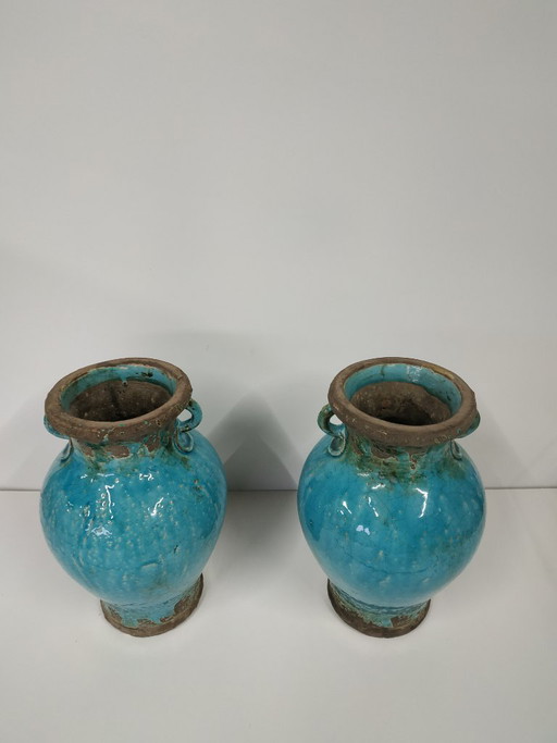 Retro Spaanse stijl (sier) kruik siervaas