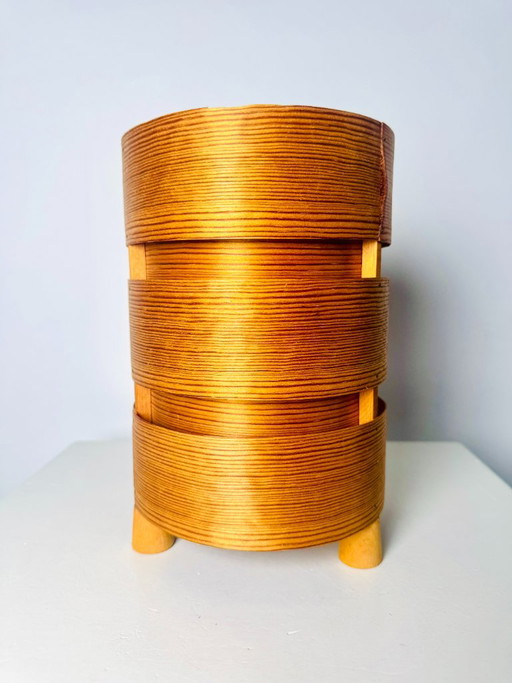 Tripod Pine Veneer Table Lamp by Hans-Agne Jakobsson for AB Markaryd, Sweden, 1960s – Hans-Agne Jakobssen (photo 2 of 6)