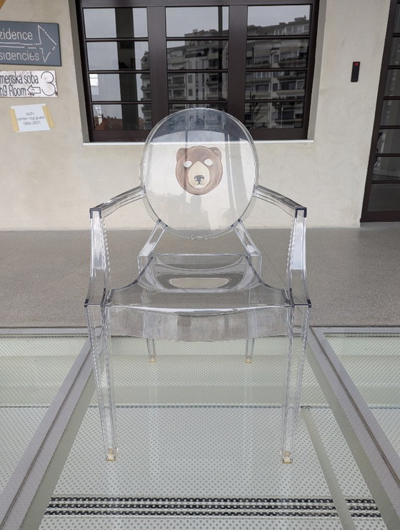 Image 1 of Set of 6 Limited Edition Louis Ghost Chairs by Philippe Starck for Kartell – Rare Artistic Designs