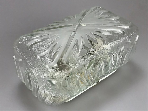 Image 1 of 60's 70's Lampe Lampe murale verre Space Age Design 60's 70's