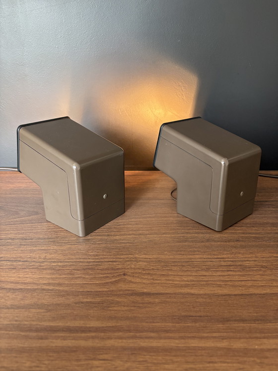 Image 1 of 2 lampade da parete vintage Philips con interruttore a tirante