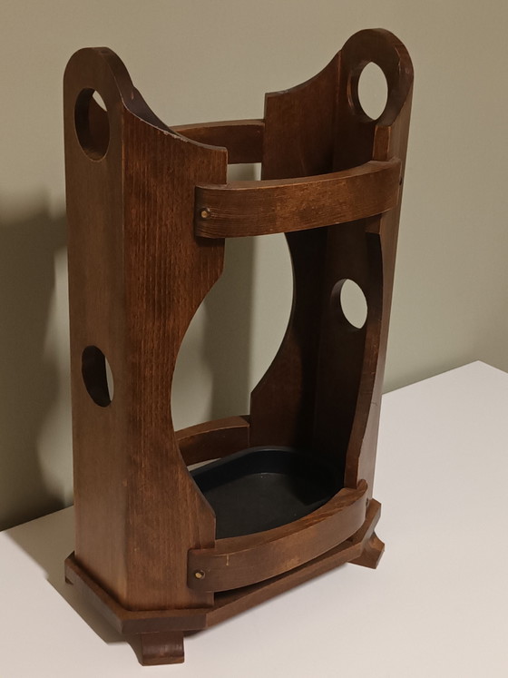 Image 1 of Portaombrelli in legno massello