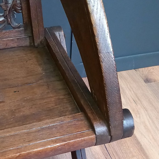 Image 1 of Antieke Glastonbury Priesterstoel