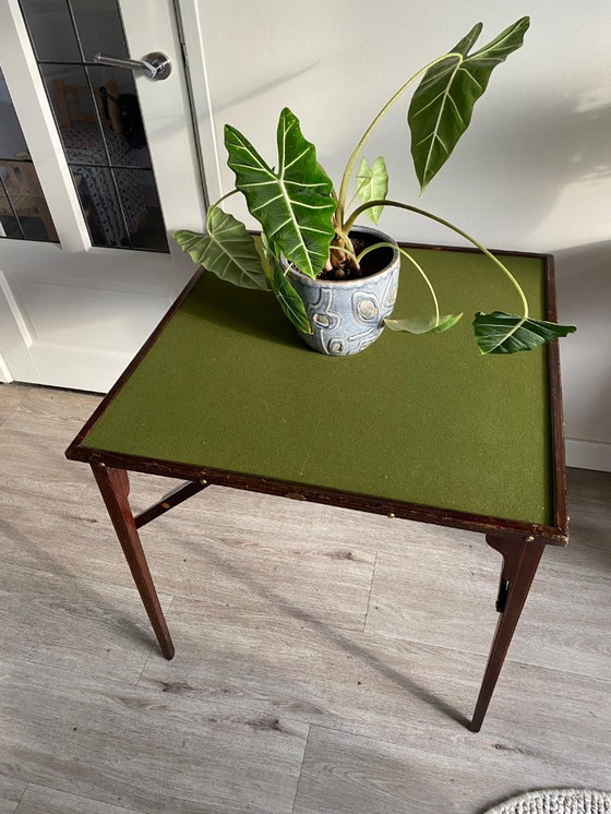 Image 1 of Mesa de cartas antigua