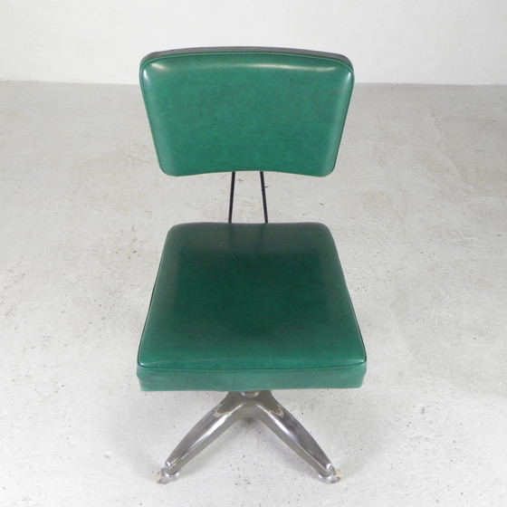 Image 1 of Vintage Office Chair, Swivel And Height Adjustable, 1950s