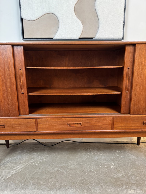 Image 1 of Danish Teak Sideboard With Bar Section and Drawers