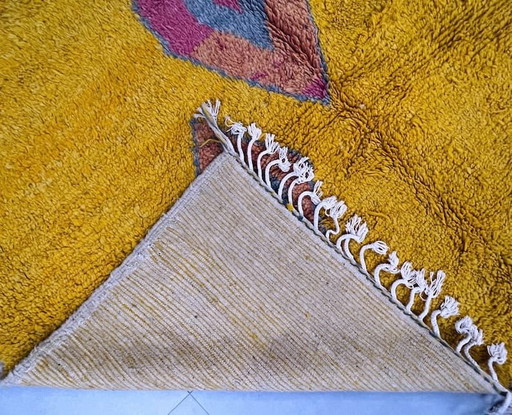 Tapis en laine naturelle tiss a la main traditionnelle artisanale taille 2/3 m – Aime Té (photo 2 of 6)