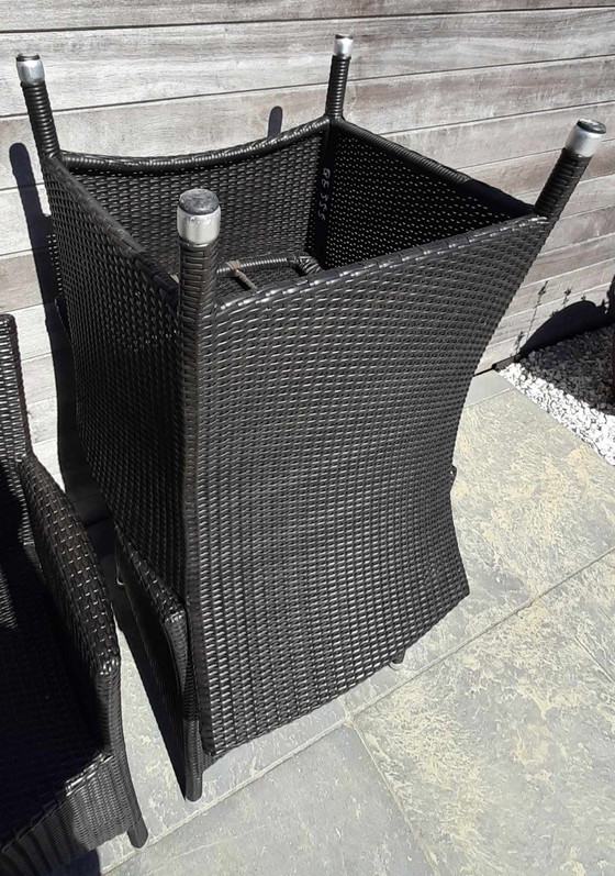 Image 1 of 6 sedie da pranzo Varaschin con cuscini