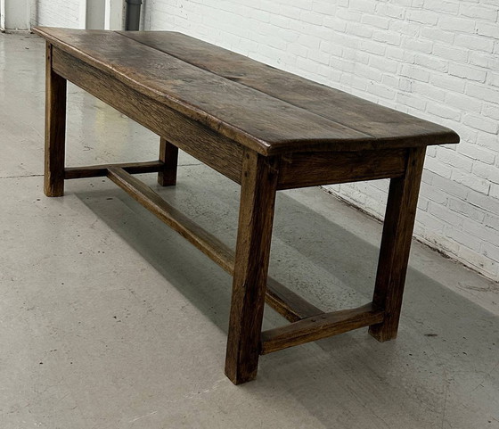 Image 1 of Table paysanne française ancienne