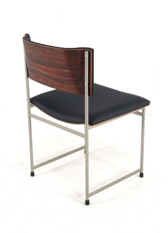 Image 1 of Cees Braakman for Pastoe SM08 dining set table + 6 chairs