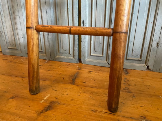 Escabeau de bibliothèque ancien du XIXe siècle, français – Objets déco, Wood (photo 7 of 11)