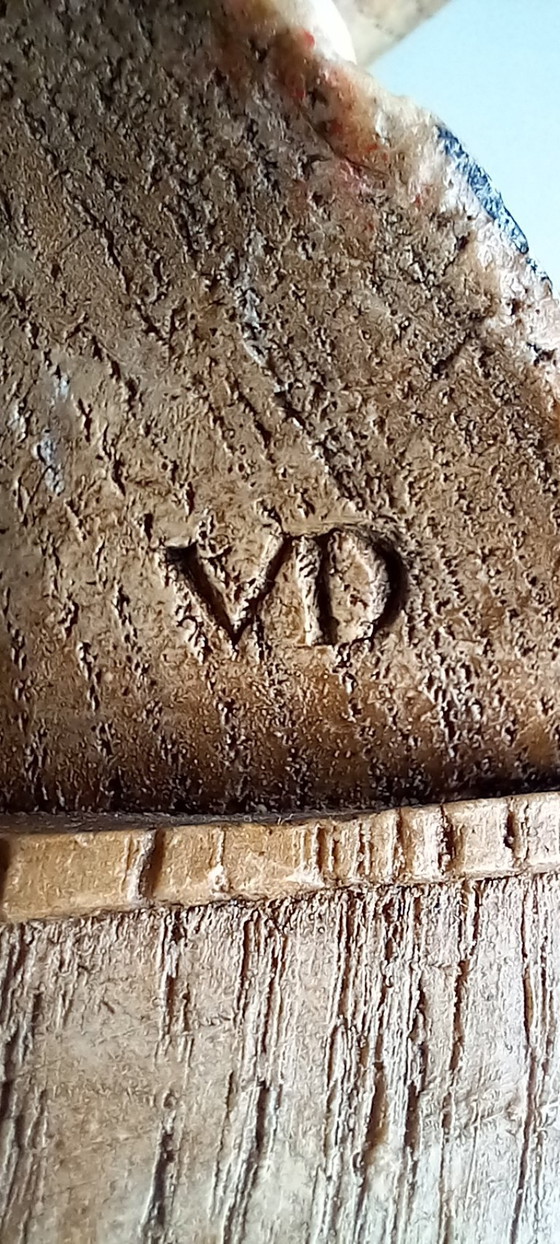 Image 1 of Tijl en Nele Uilenspiegel – Boekensteunen (2) – Arbopanda – Made in Belgium – ca. 1960–1970