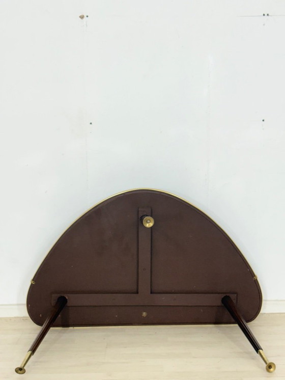 Image 1 of Very beautiful vintage coffee table, living room table, kidney-shaped table, side table, Mid Century