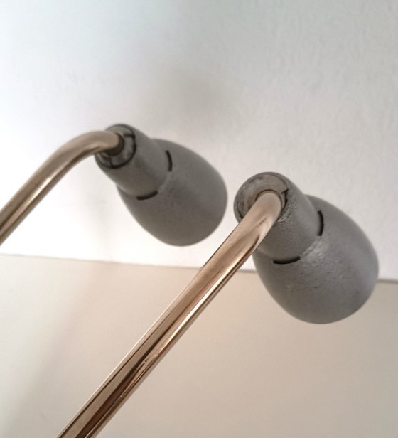 Image 1 of Pfaff dos lámparas de taller de los años 50