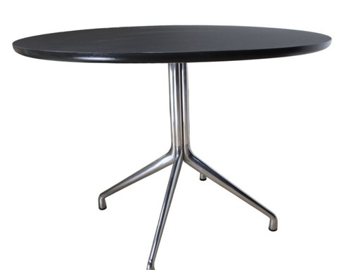 HAY About a Table AA15 - Ø100 cm - Melamina nera - Design Hee Welling