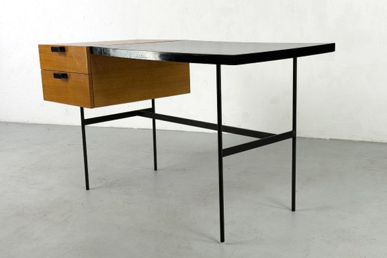 Scrivania da ufficio CM141 di Pierre Paulin per Thonet - anni '50 – Scrivanie, Wood (photo 7 of 9)