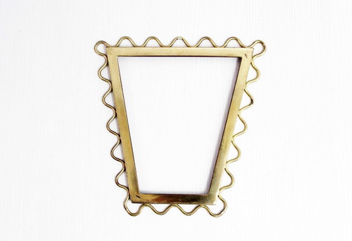 Brass frame in the Josef Frank style