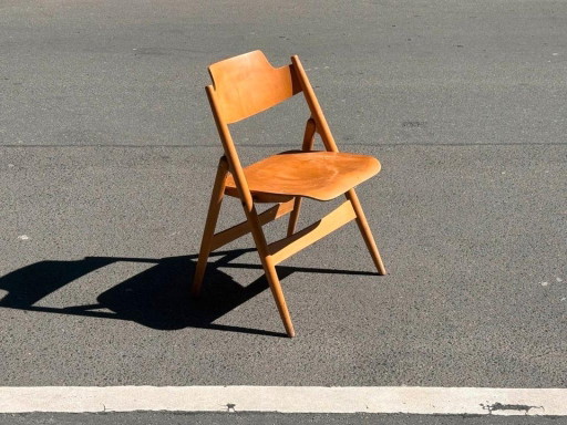 1/18 Egon Eiermann Wilde+Spieth SE 18 Klappstuhl Folding Chair