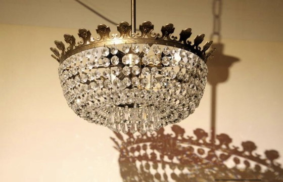 Image 1 of Lampadario - Cristallo - Lampadario tascabile - Originale