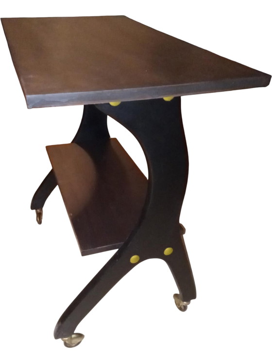 Image 1 of Teak double-level sideboard