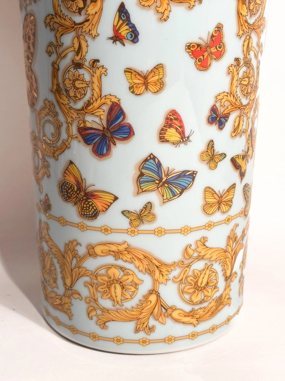 Vaso in ceramica 'Le Jardin De Versace' di Versace per Rosenthal anni '90 – Vasi, Barok (photo 7 of 12)