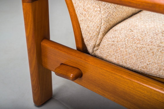 Image 1 of  Mid-Century Modern Danish Two-Seater Teak Sofa, 1960s